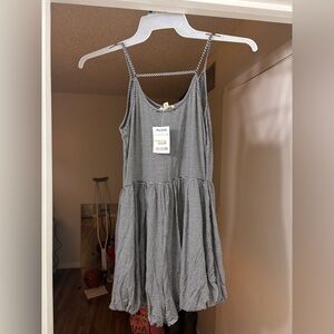 Rolla Coster Black and White Striped Romper